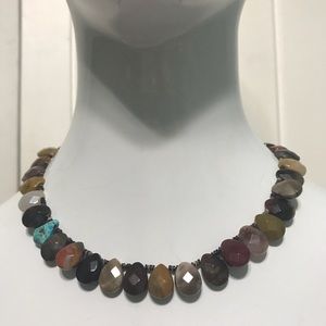Navajo stone necklace